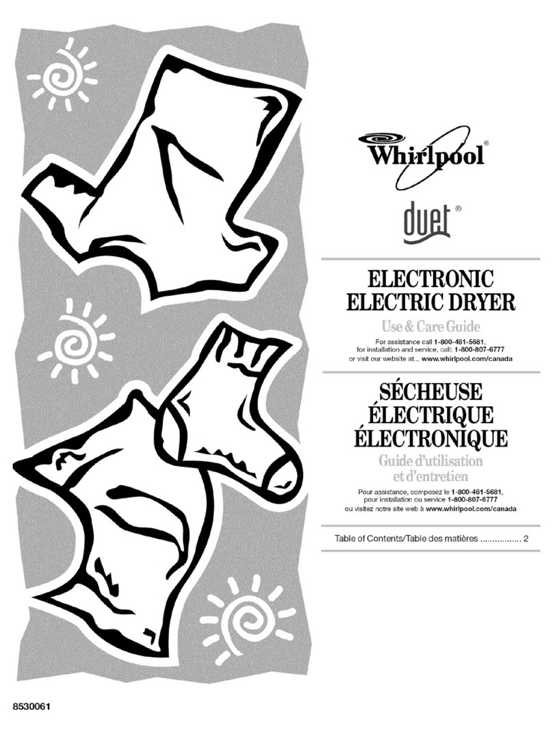 Whirlpool YGEW9250PW0 Use & care guide