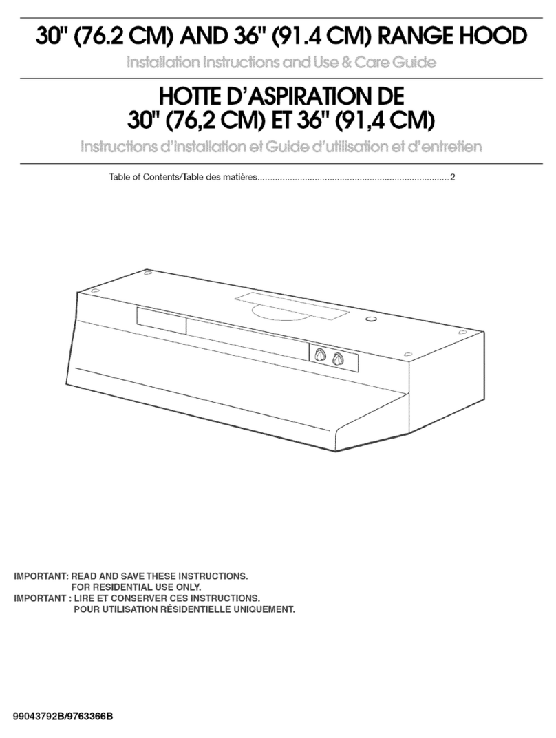 Whirlpool RH3736XLT3 Installation Instructions and Use & Care Guide Whirlpool RH3736XLT3 Installation Instructions and Use & Care Guide