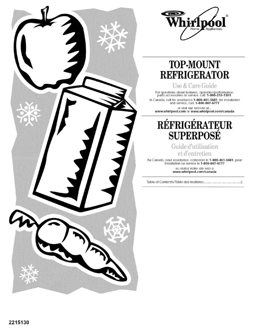 Whirlpool YET18RKXJW00 Use & care guide