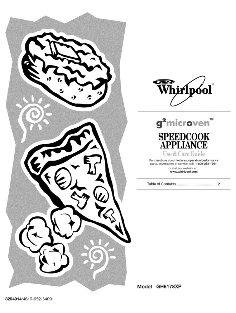 Whirlpool GH6178XPQ0 Use & care guide