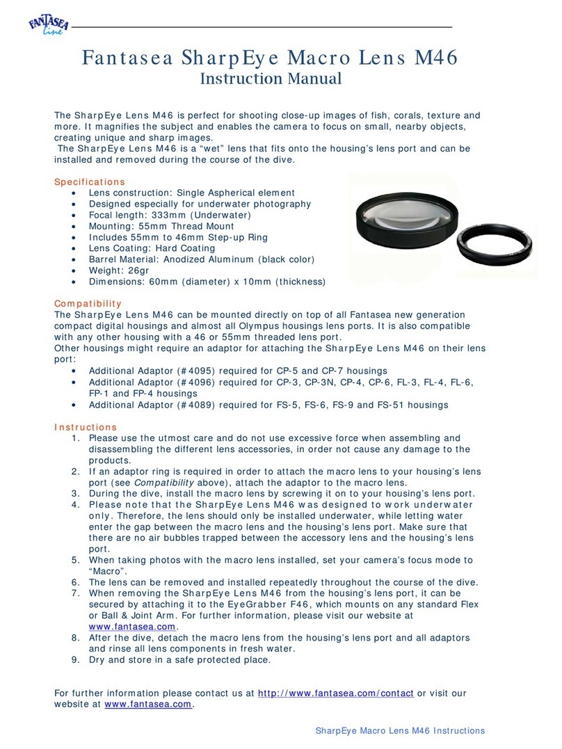 Fantasea SharpEye Macro M46 instruction manual