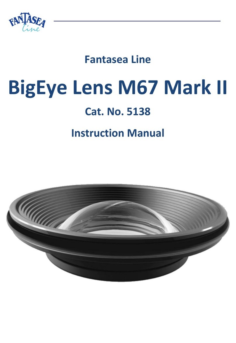 Fantasea BigEye M67 Mark II instruction manual