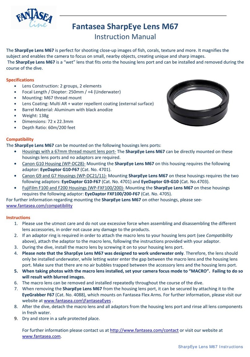 Fantasea SharpEye M6 instruction manual
