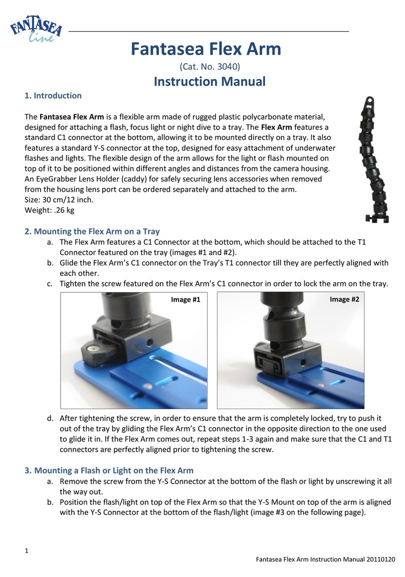 Fantasea Flex Arm instruction manual