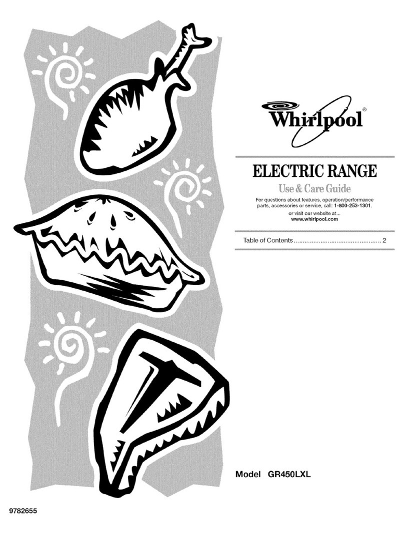 Whirlpool GR450LXLQ0 Use & care guide