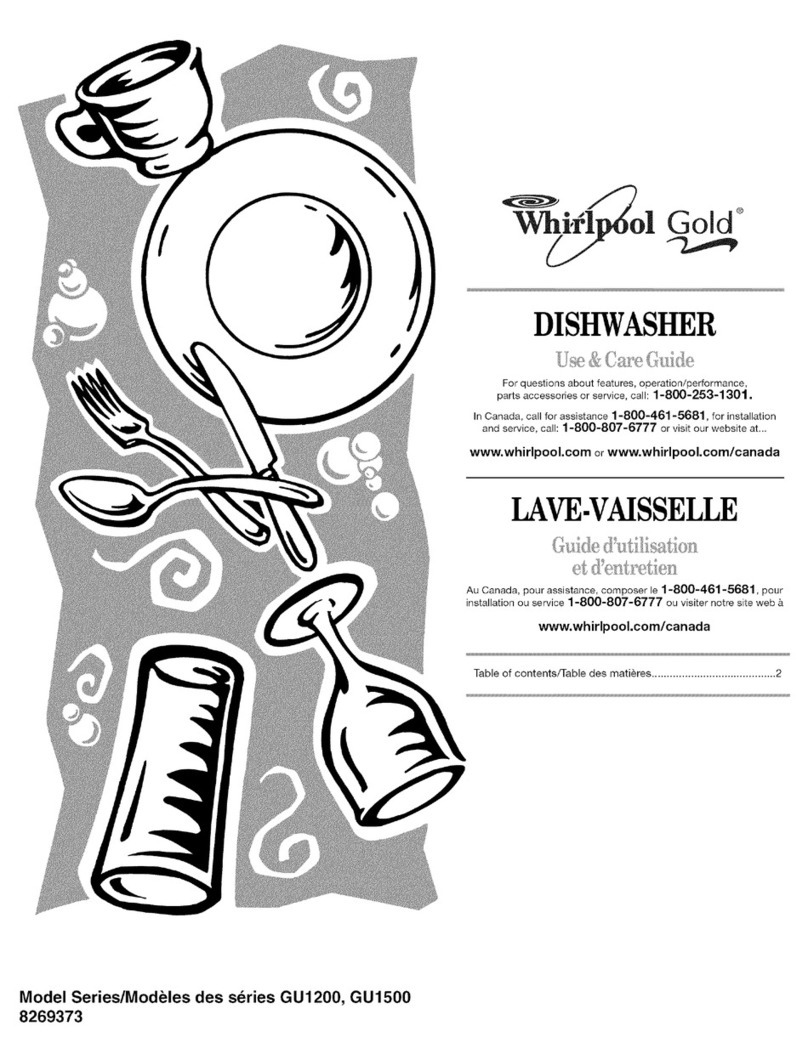 Whirlpool GUI500XTKQ0 Use & care guide