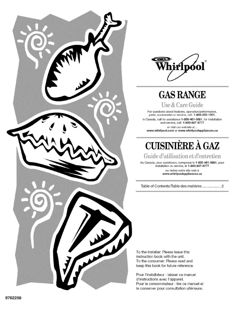 Whirlpool GW395LEPB01 User manual