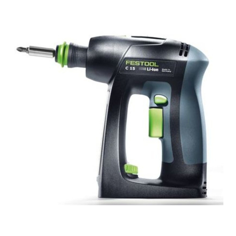 Festool C 12 Li User manual
