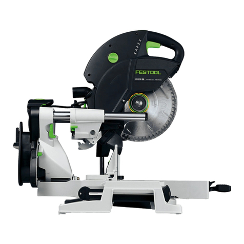 Festool Kapex KS 120 instruction manual