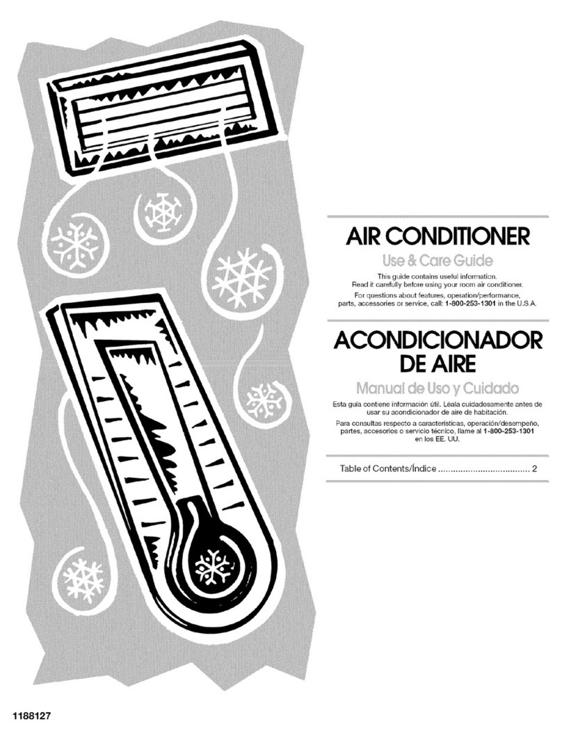 Whirlpool ACE184XR0 User manual