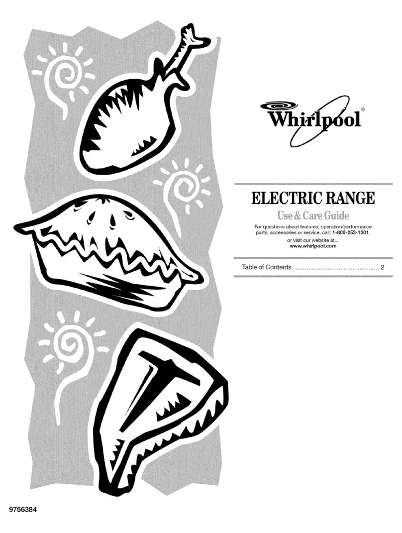 Whirlpool RF369LXPQ Use & care guide