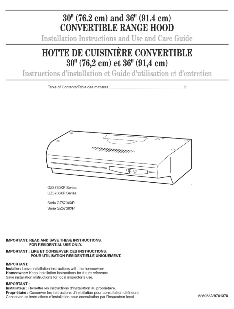 Whirlpool GZ5730XRB0 Installation Instructions and Use & Care Guide Whirlpool GZ5730XRB0 Installation Instructions and Use & Care Guide