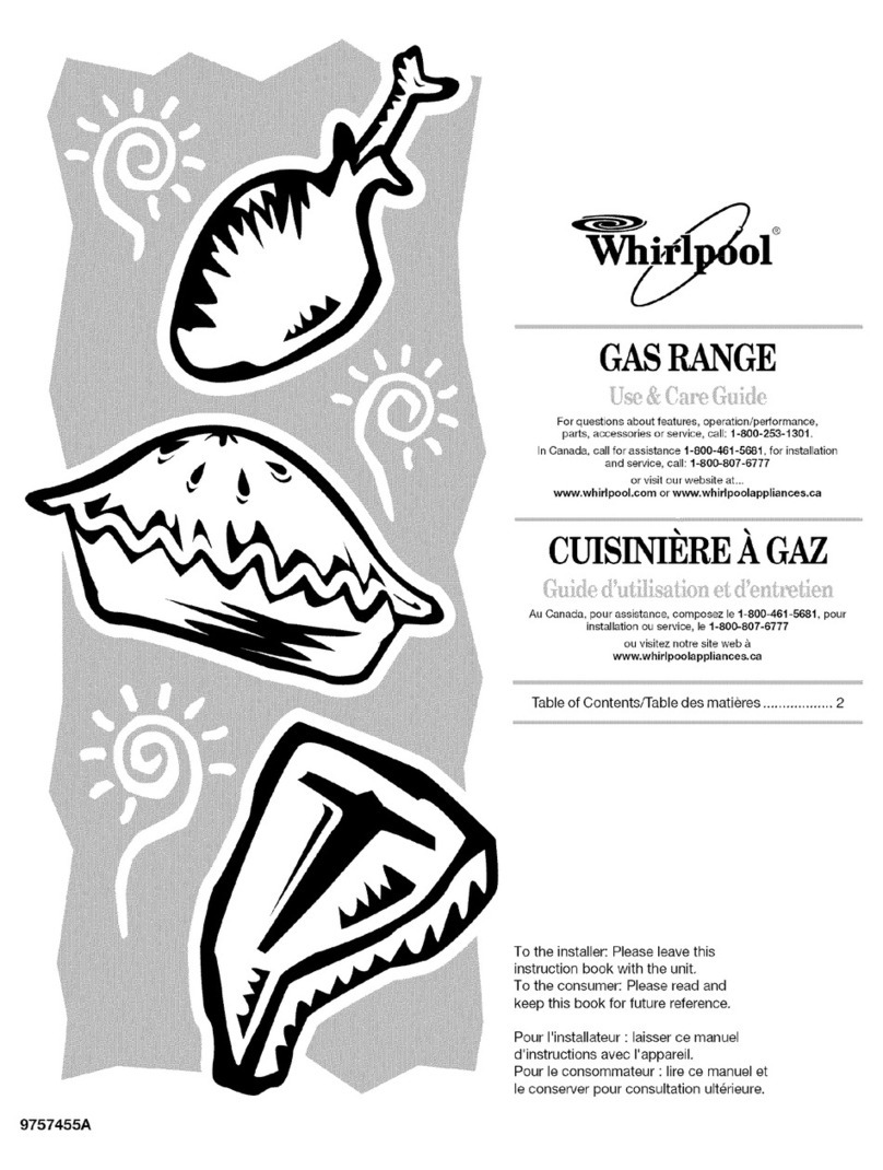 Whirlpool GW395LEPB02 Use & care guide