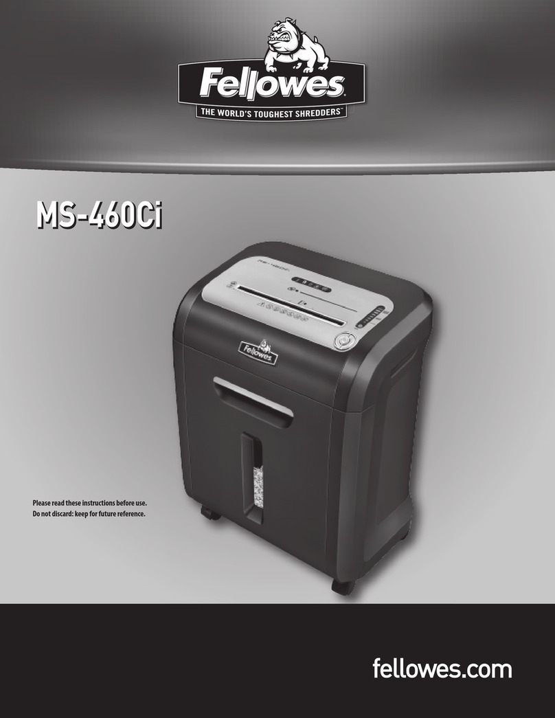 Fellowes MS-460Ci instructions