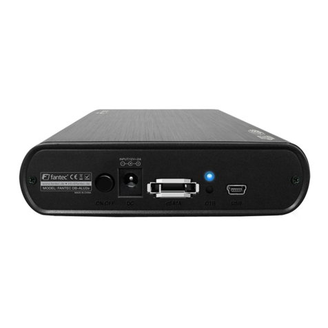 Fantec DB-ALU2e User manual