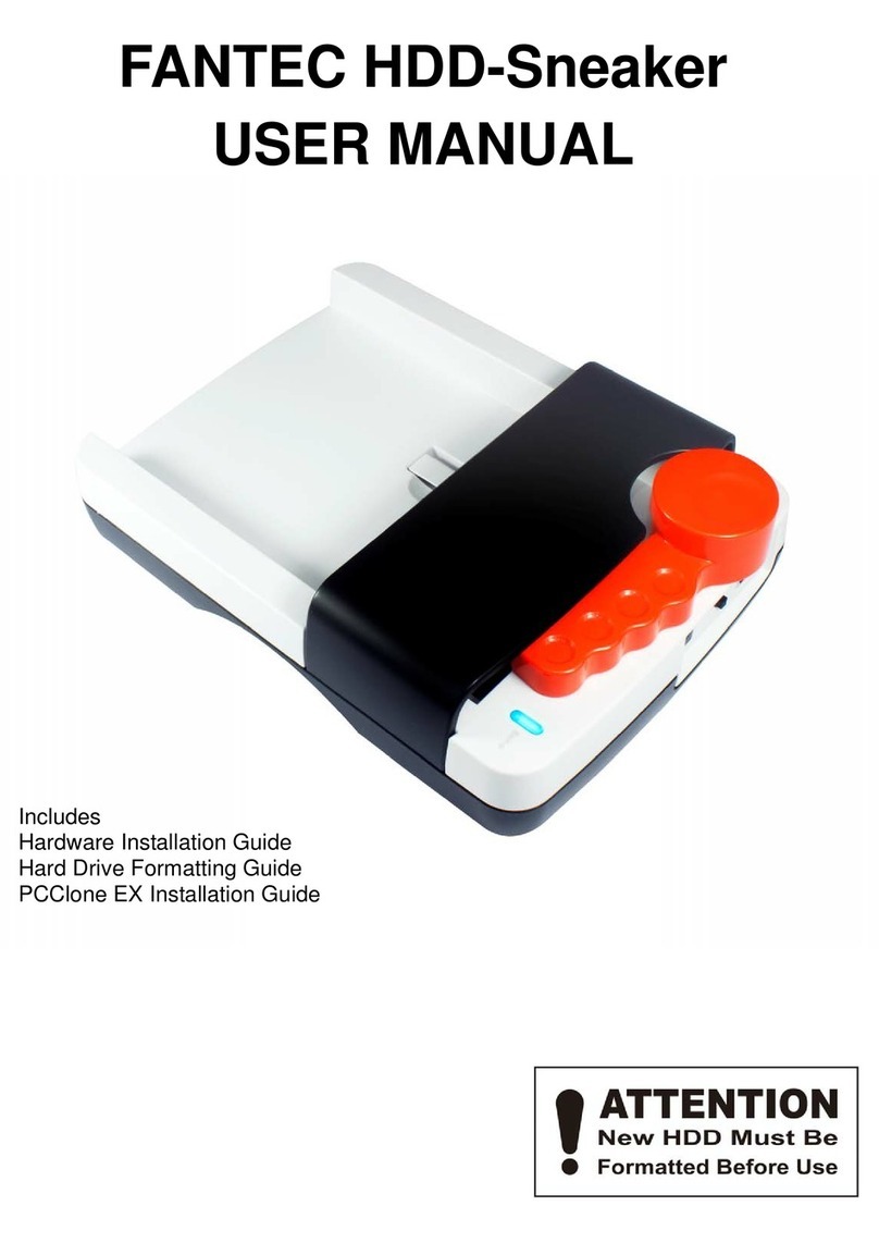 Fantec HDD-Sneaker user manual