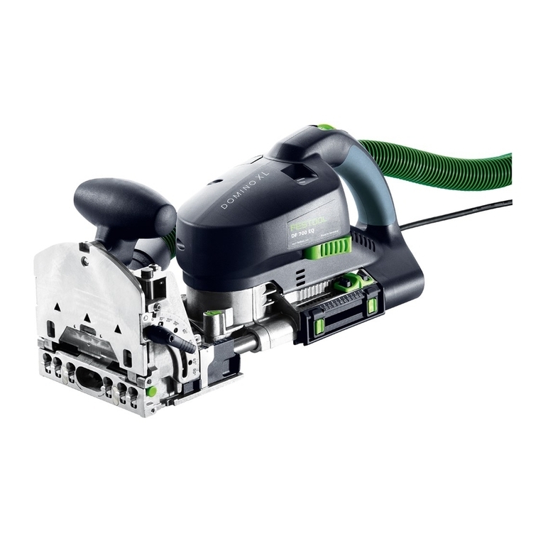 Festool Domino XL DF 700 Owner's manual