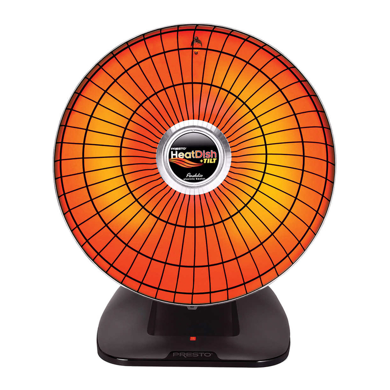 Presto HeatDish Plus instructions