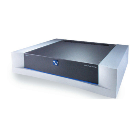 PS Audio GCA Power Amplifier Series Quick start guide