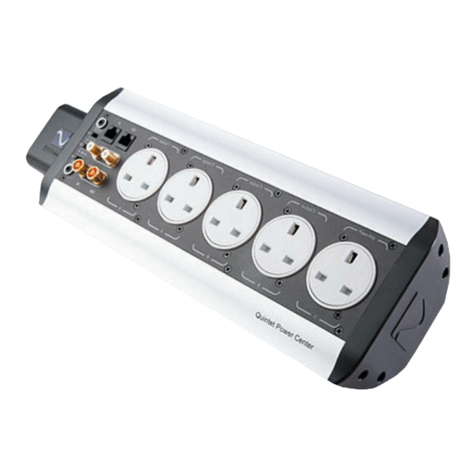 PS Audio Quintet and Duet Power Center Owner's reference