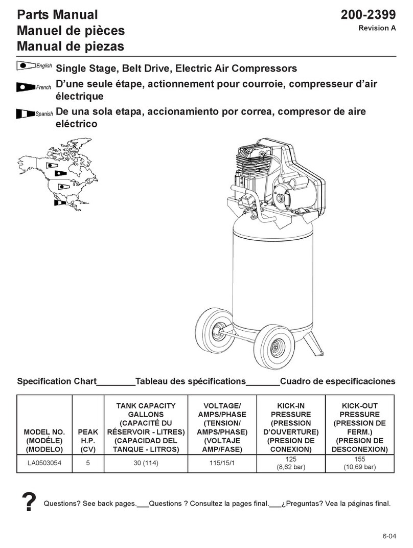 Powermate 200-2399 User manual