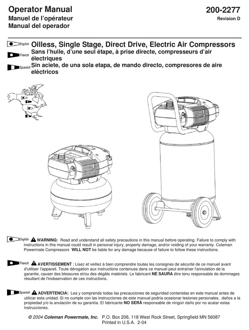 Powermate 200-2277 User manual