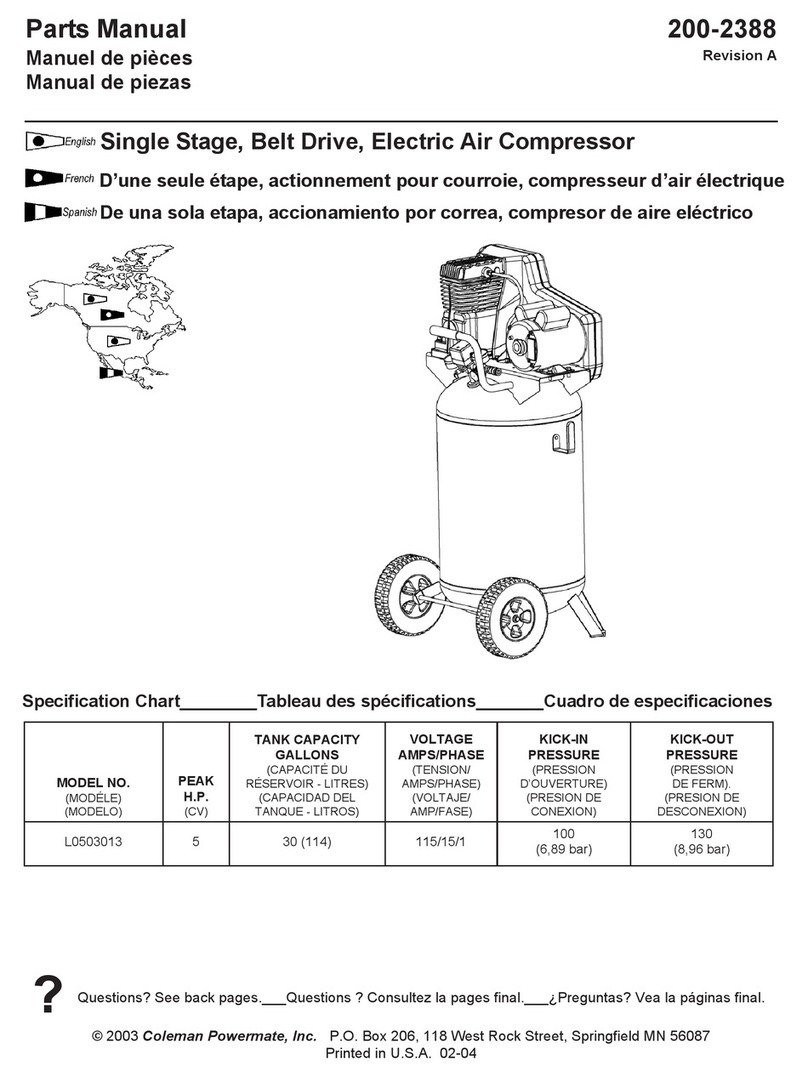 Powermate 200-2388 User manual