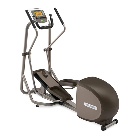 Precor Elliptical Fitness Crosstrainer EFX 5.21 User manual