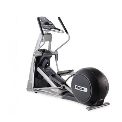 Precor HANDBOEK EFX 556i User manual