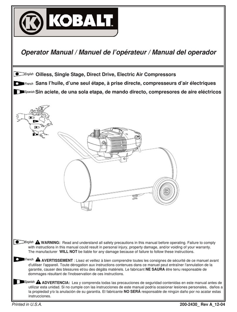 Kobalt 200-2430 User manual