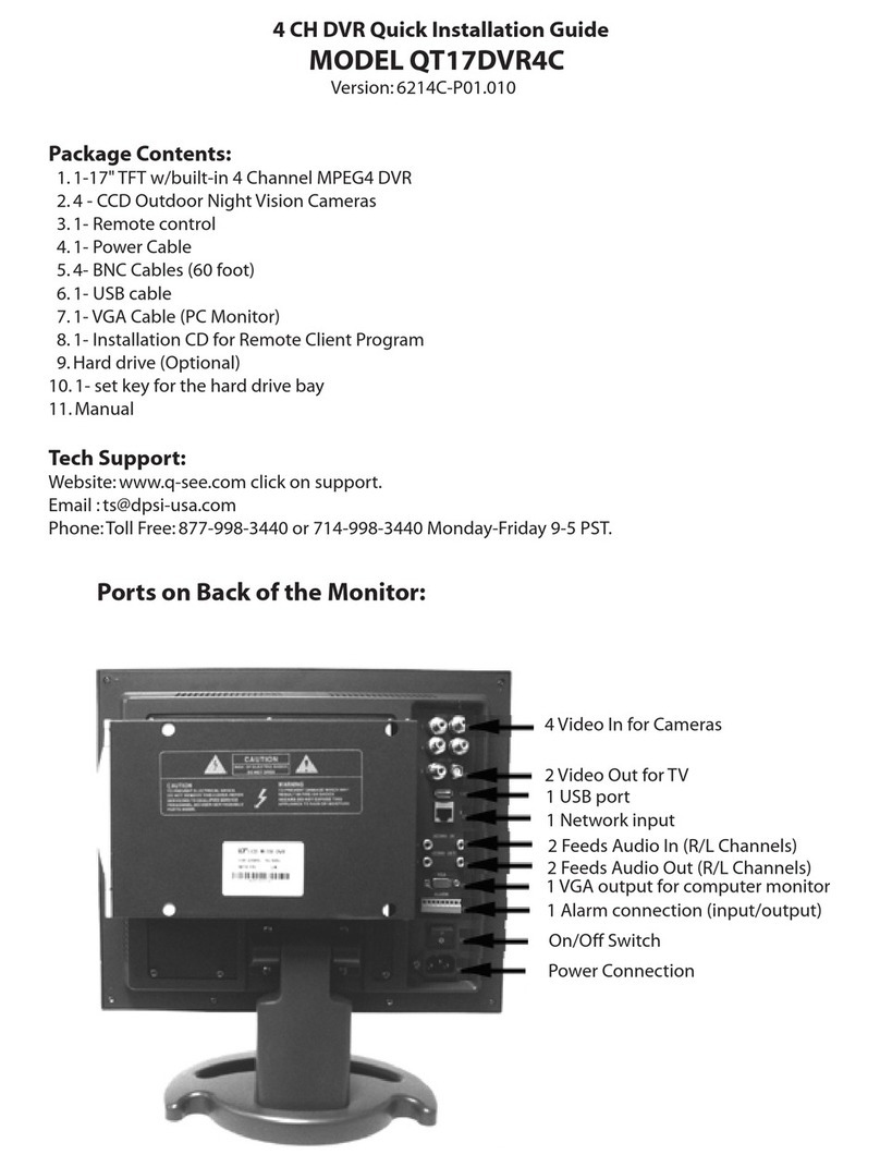 Q-See QT17DVR4C User manual