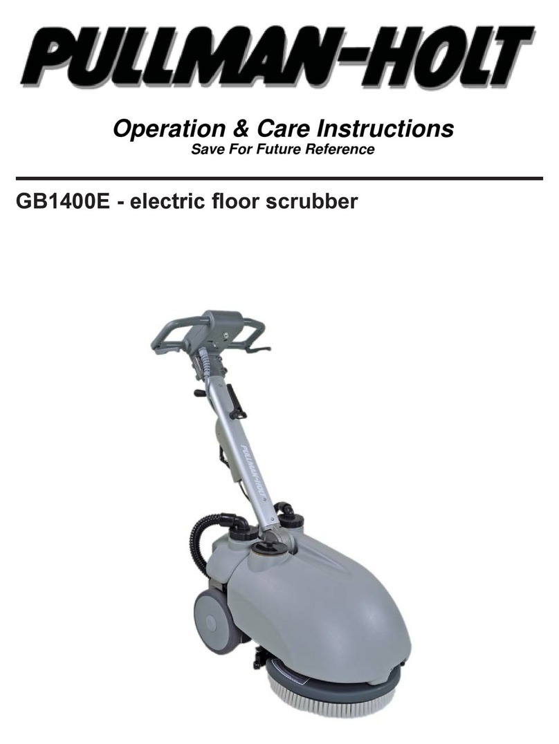 Pullman Holt GB1400E Installation guide
