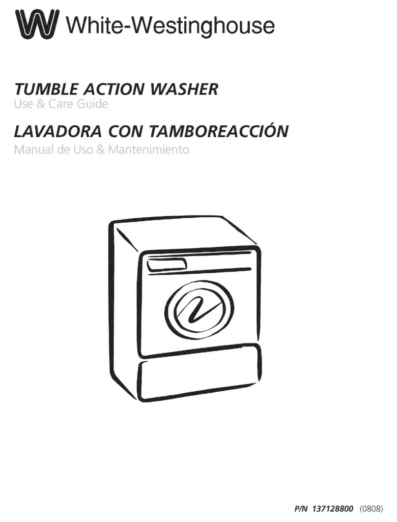 White-Westinghouse WTF330HS1 Use & care guide