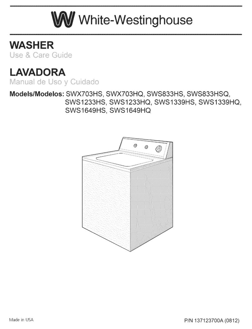 White-Westinghouse SWX703HS1 User manual