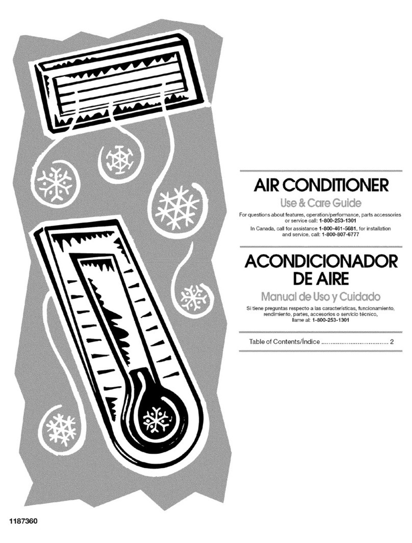 Whirlpool YACQ088XP0 User manual