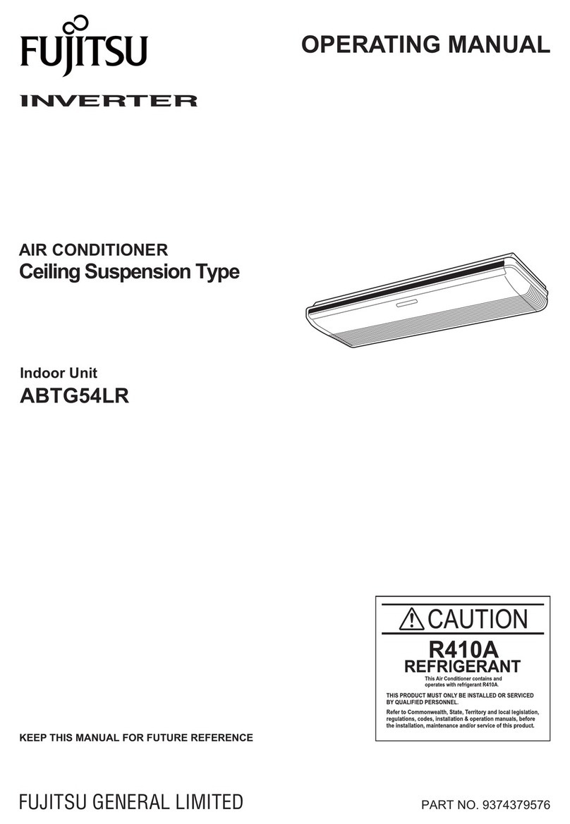 Fujitsu Inverter ABTG54LR User manual