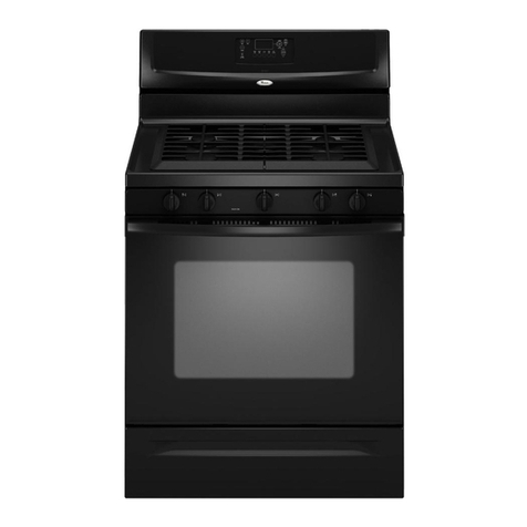 Whirlpool WFG371LVQ1 User manual