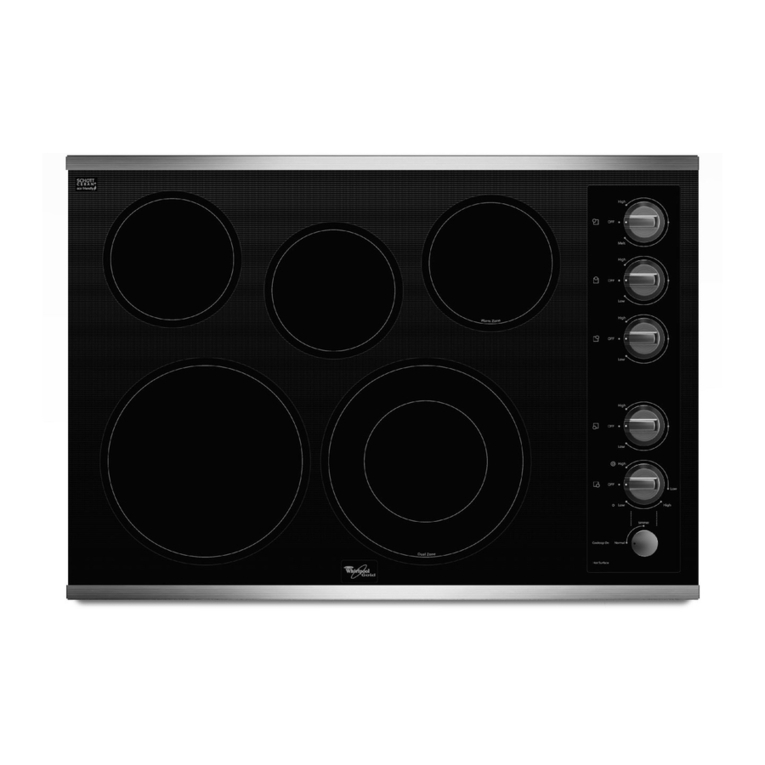 Whirlpool G7CE3655XB00 Use & care guide