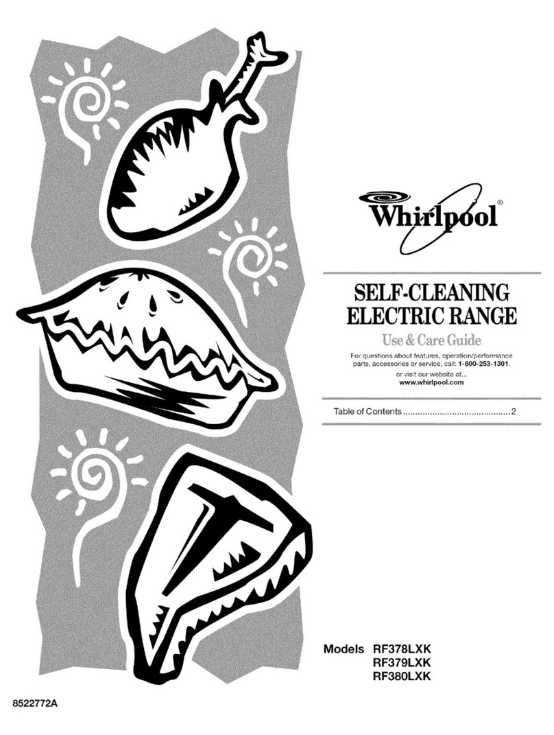 Whirlpool RF378LXKQ0 Use & care guide