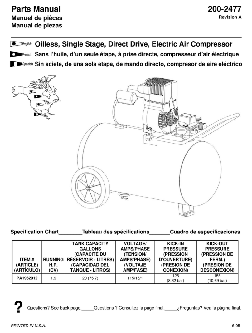 Powermate 200-2477 User manual