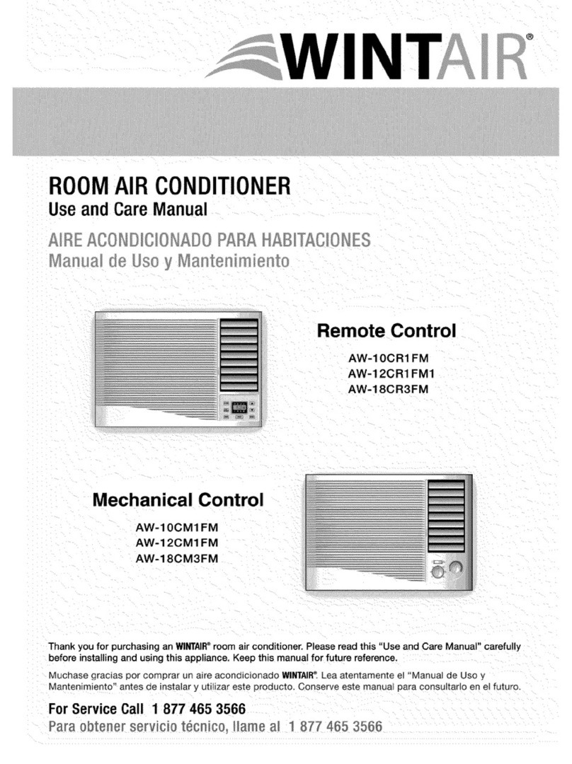 WINTAIR AW-10CR1FM User manual