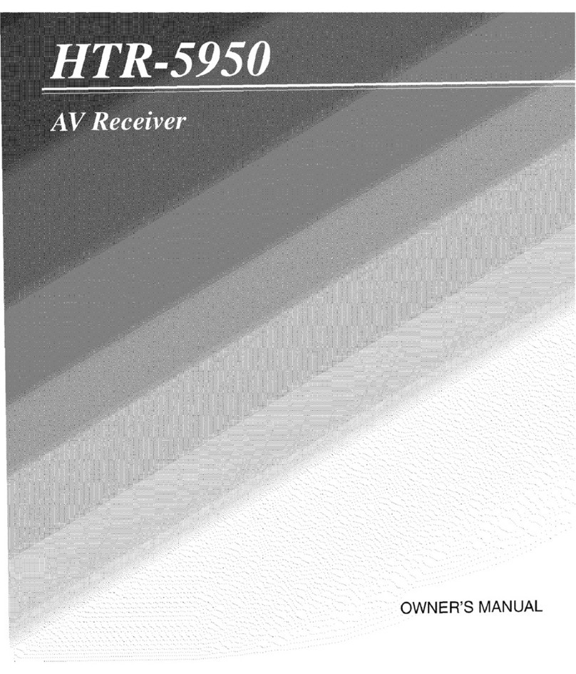 Yamaha YHT-670BL User manual