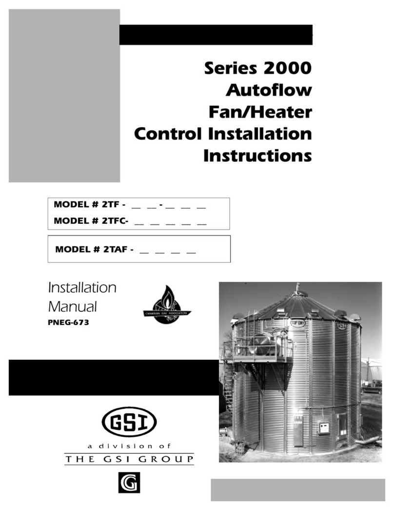 GSI Outdoors 2000 Series installation manual