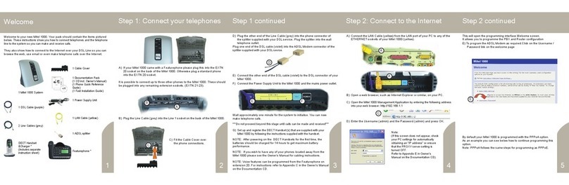 Mitel Superset 1000 User manual