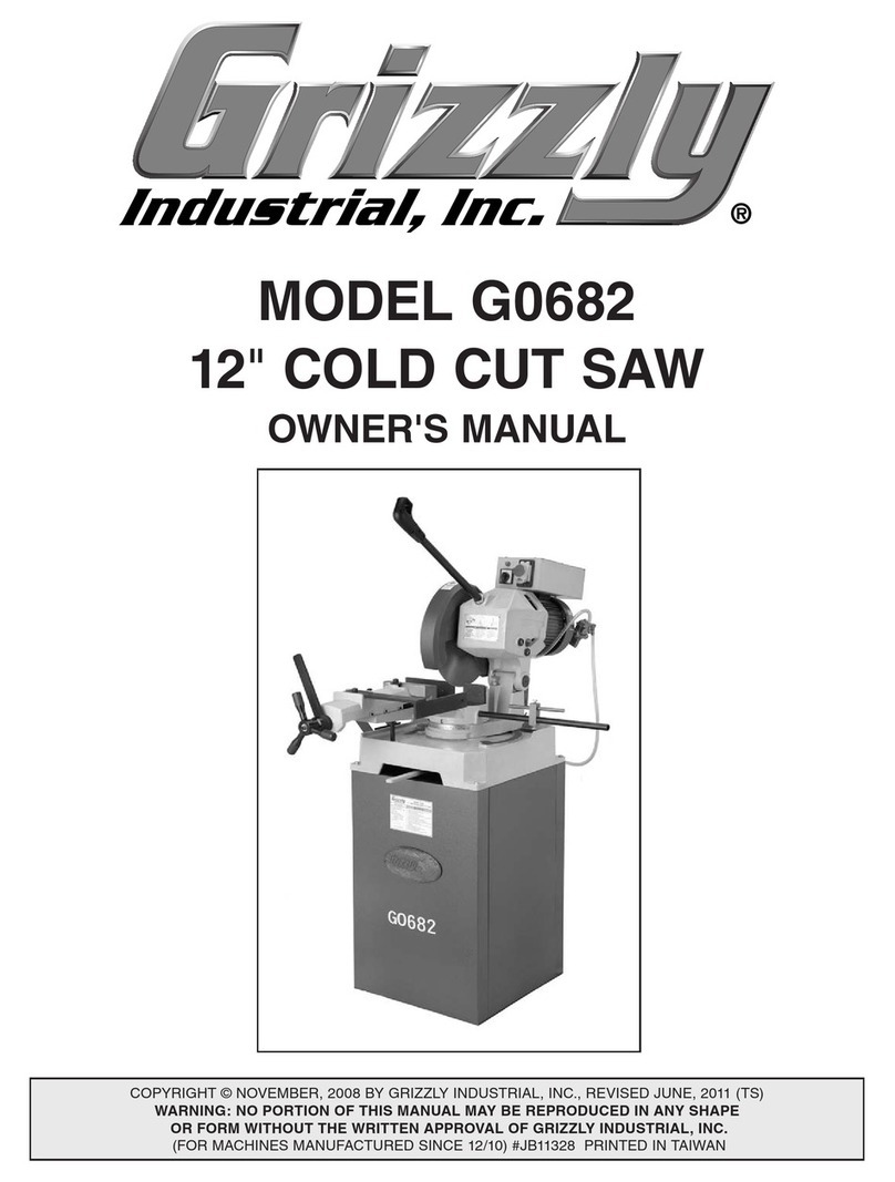 Grizzly G0682 User manual Grizzly G0682 User manual