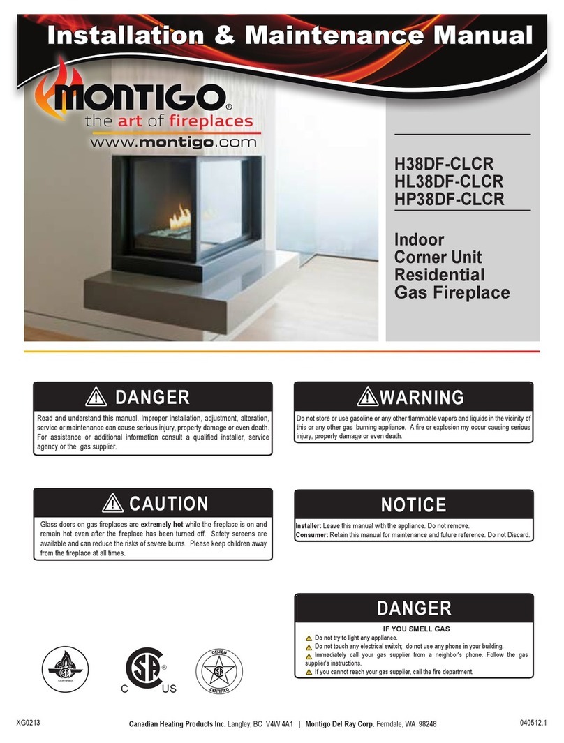 Montigo H38DF-CLCR Instruction Manual