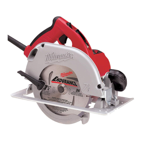 Milwaukee 6390-20 Operator's manual