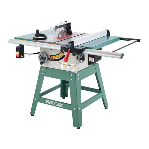 Grizzly G0732 User manual
