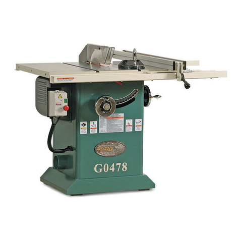 Grizzly G0478 User manual
