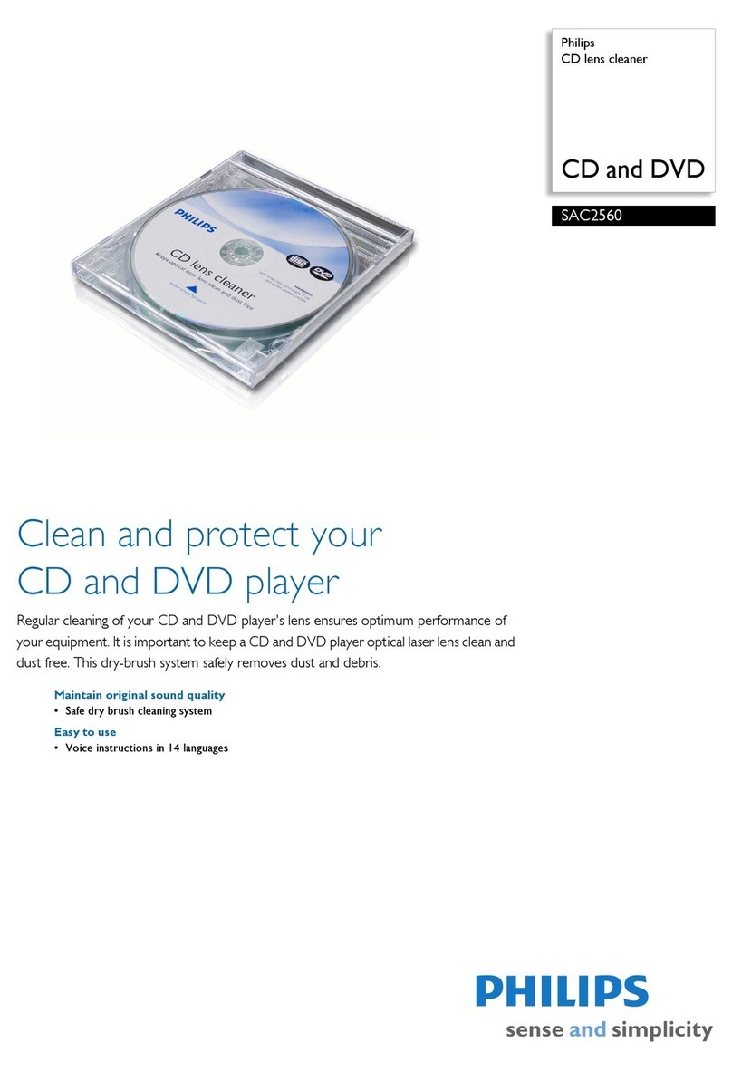 Philips SAC2560 Specifications